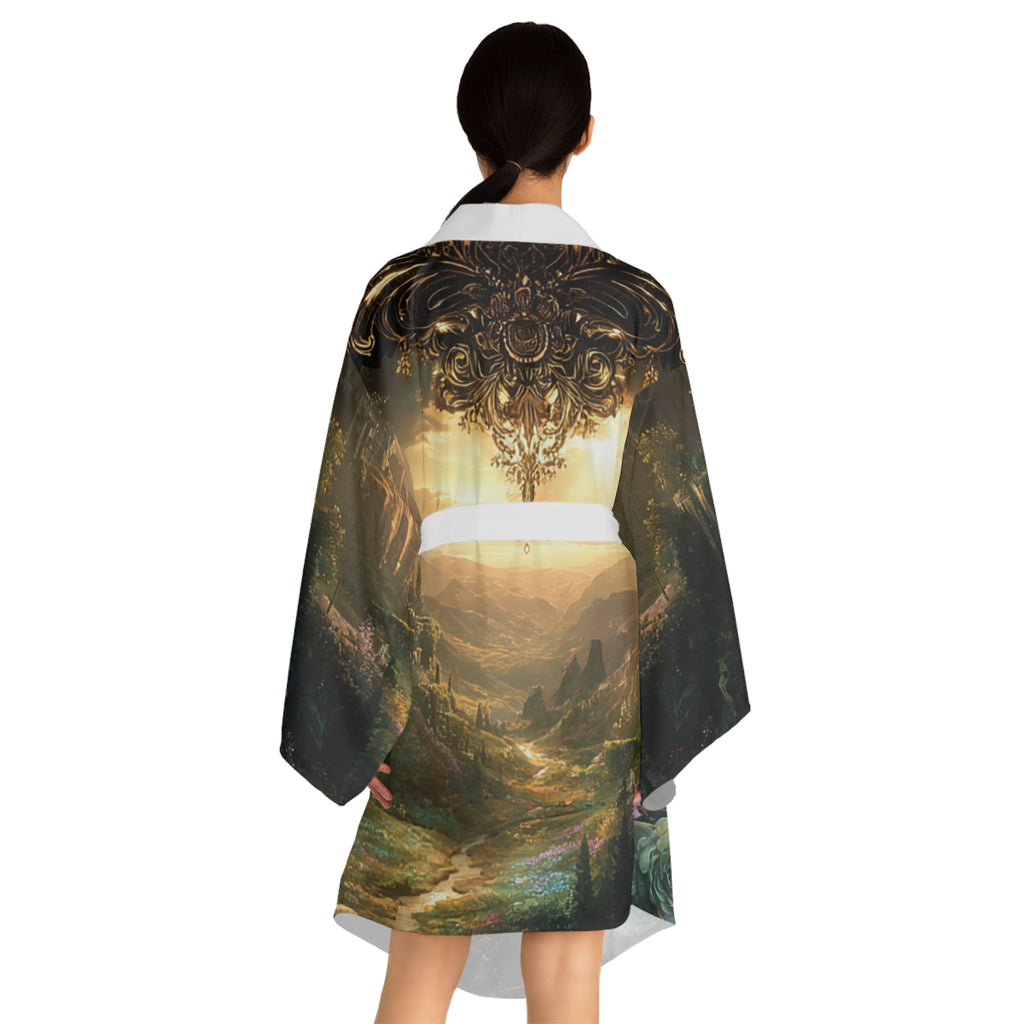 Midnight Reverie Luxe Kimono