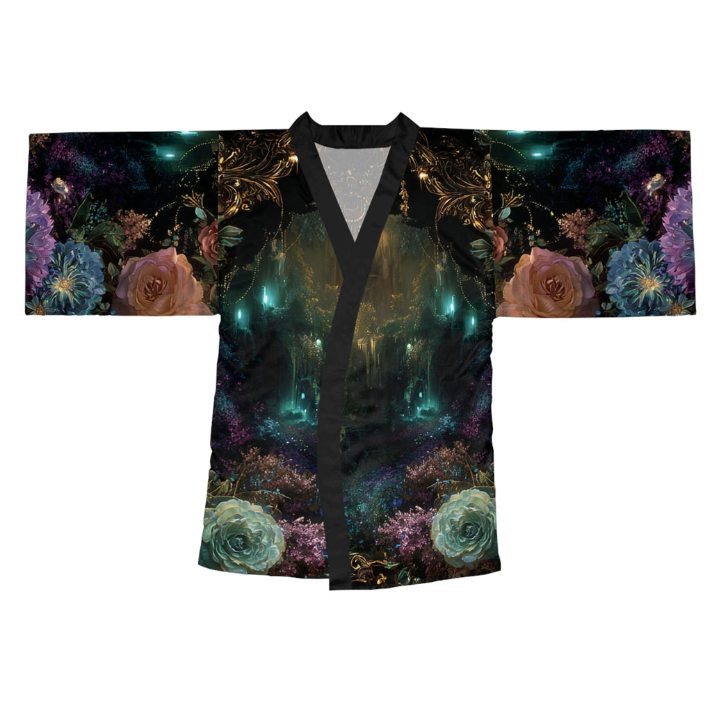 Midnight Reverie Luxe Kimono
