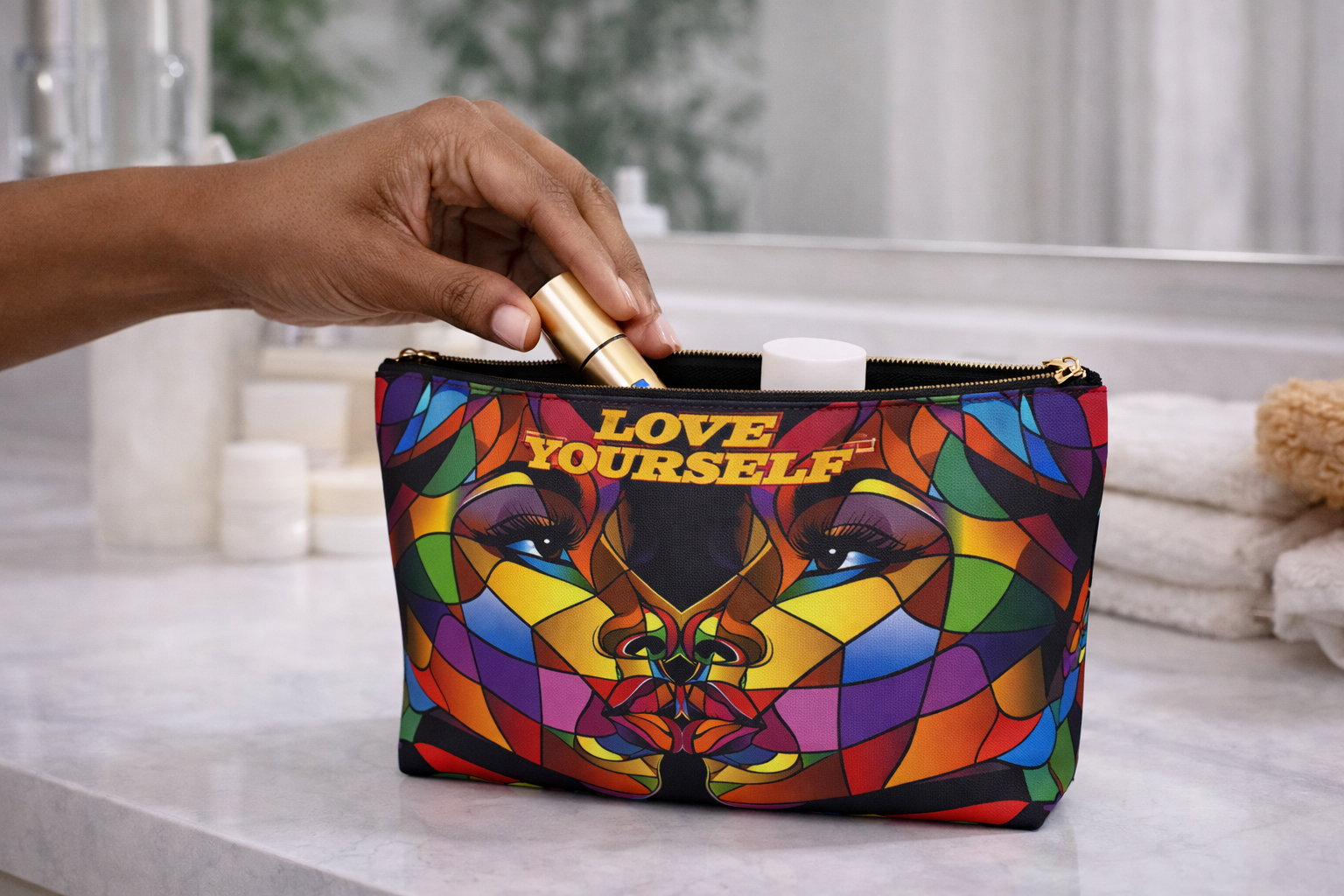 Self-Love Makeup Bag