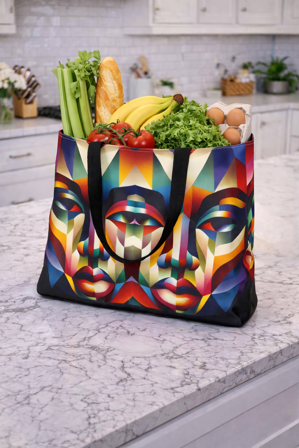 Abyss Reflections Tote Bag