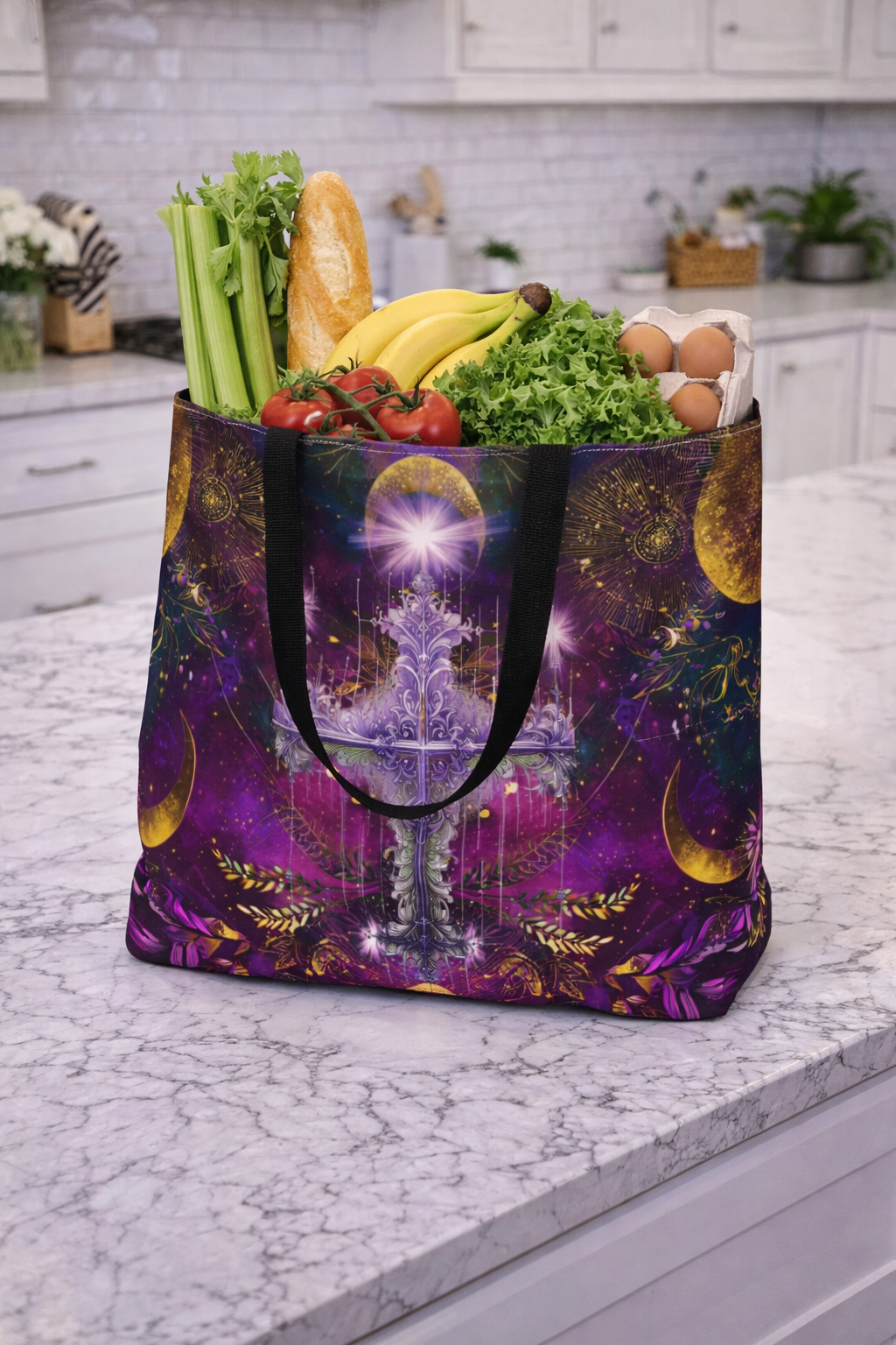 Celestial Majesty Tote Bag