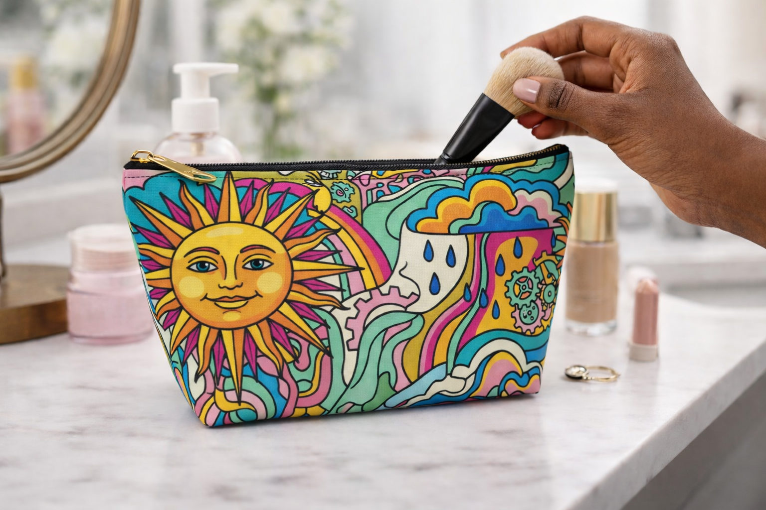 Radiant Balance Cosmetic Bag