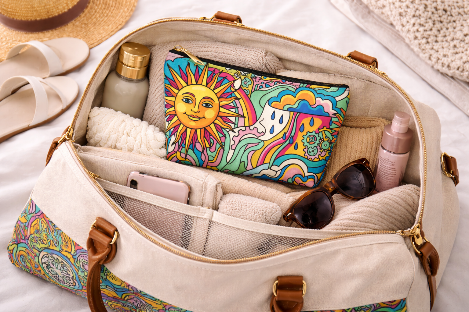 Radiant Balance Cosmetic Bag