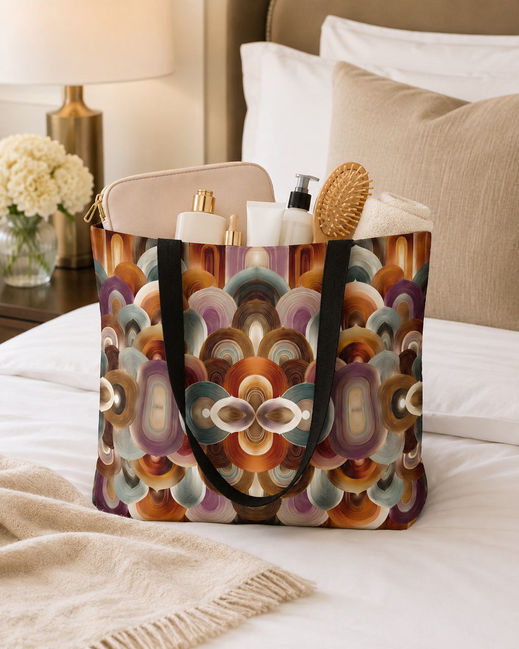 Echo Bloom Tote Bag