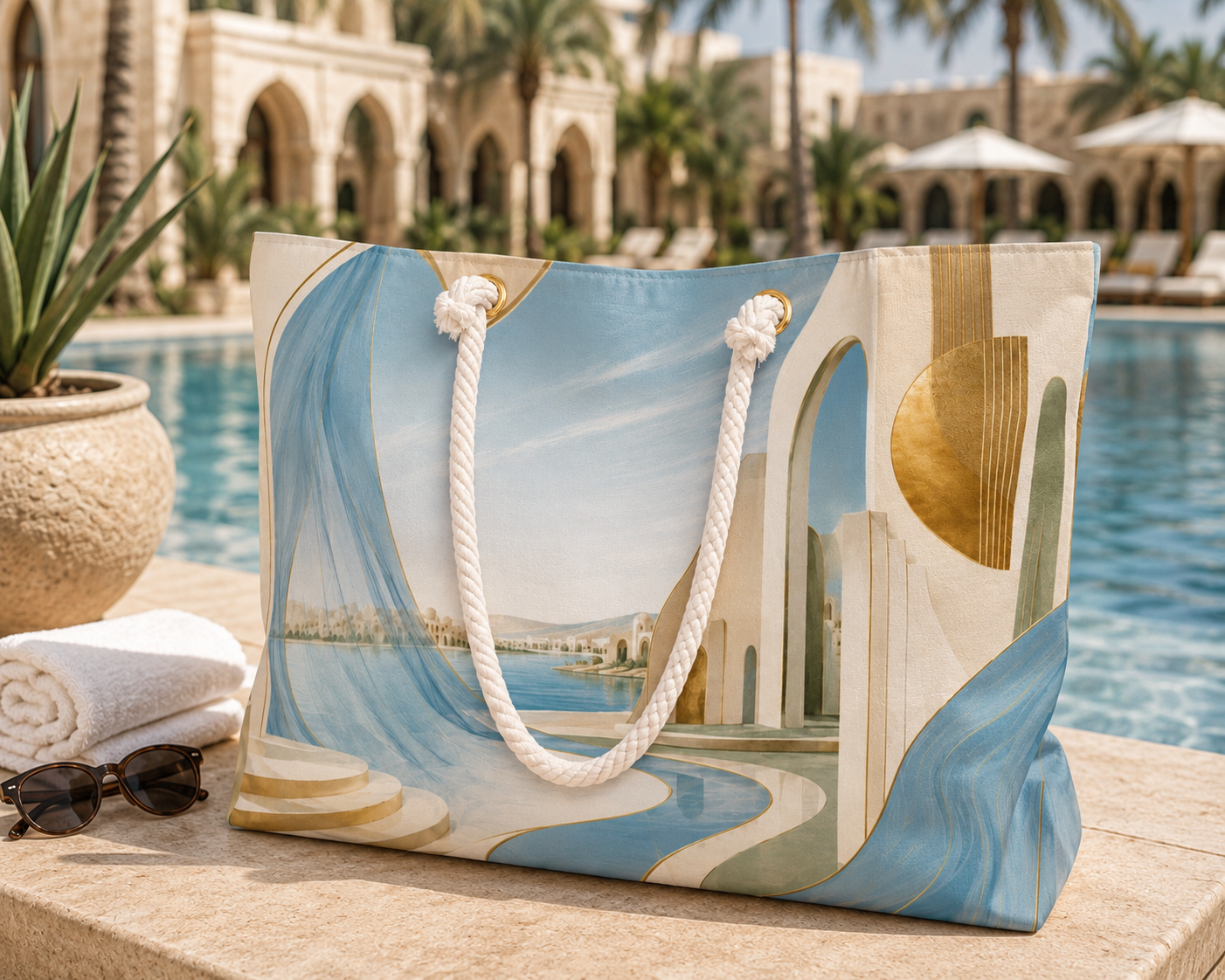 Ancestral Oasis Resort Tote
