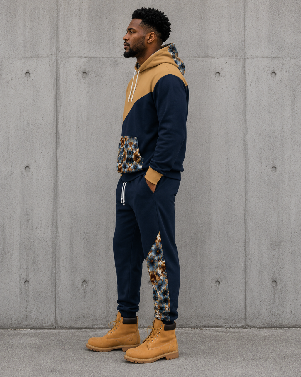 Midnight Bloom Joggers