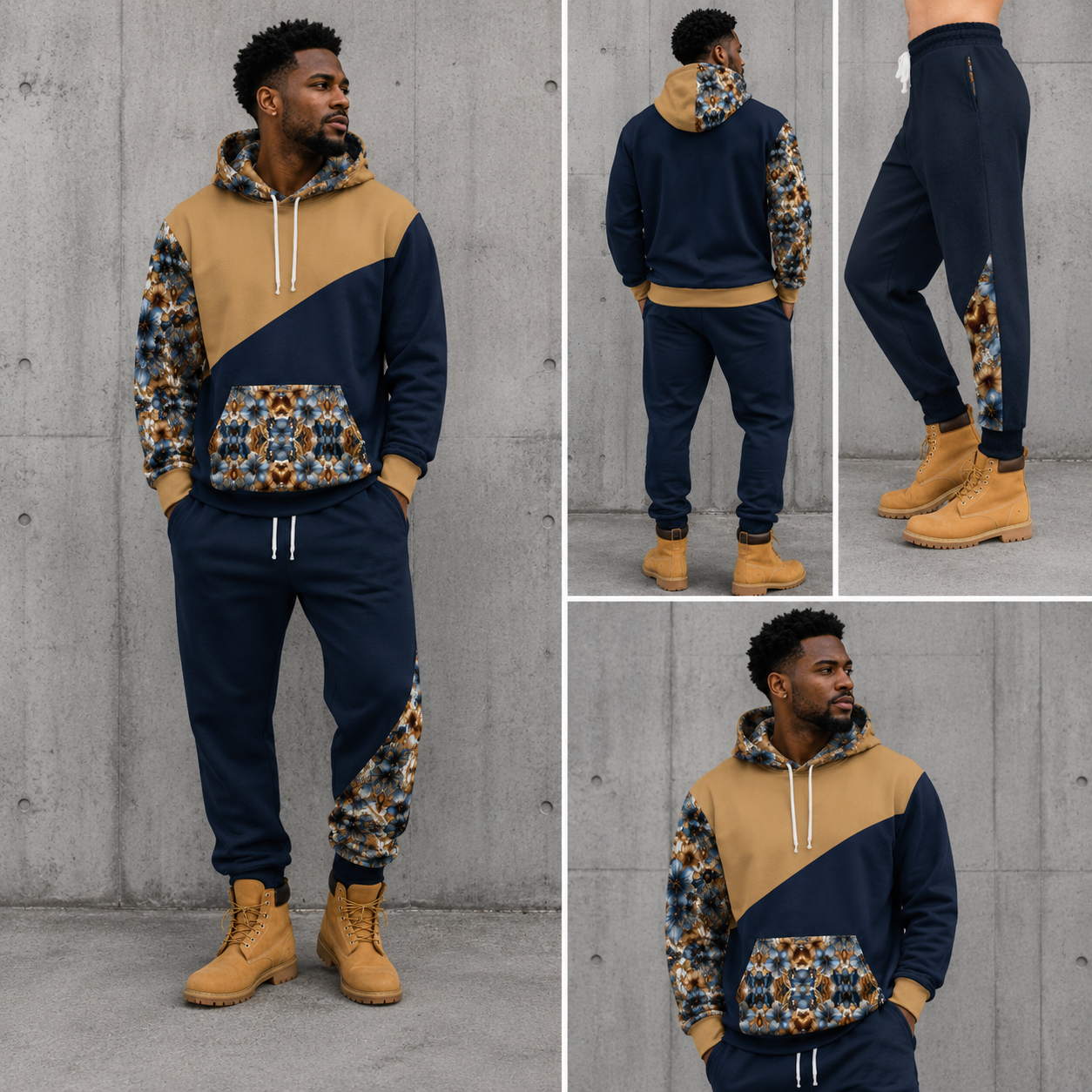 Midnight Bloom Joggers