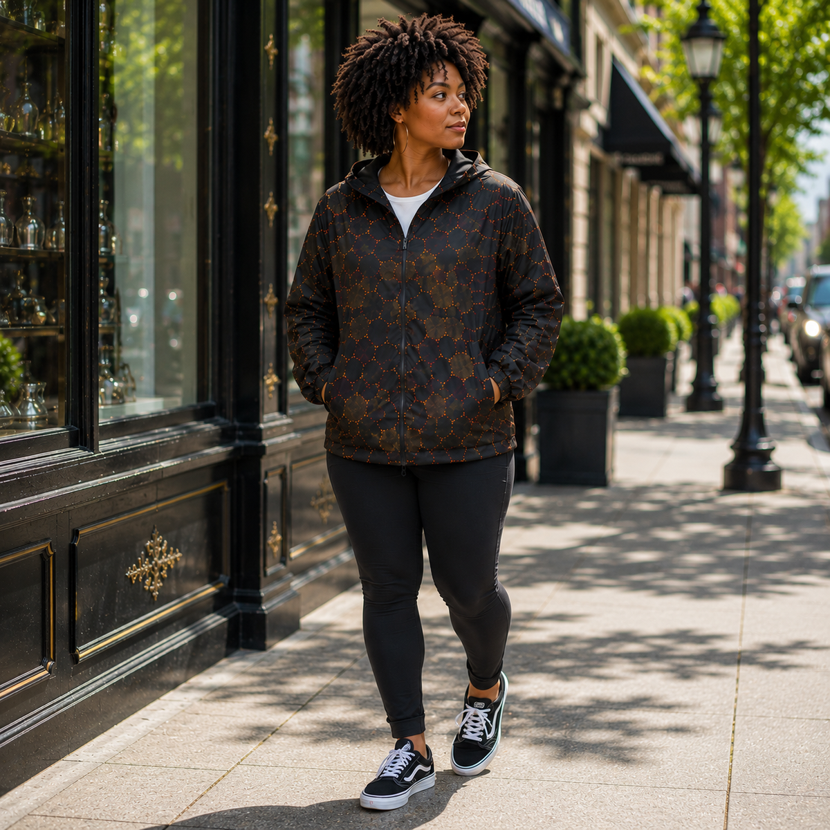 Gilded Legacy Windbreaker