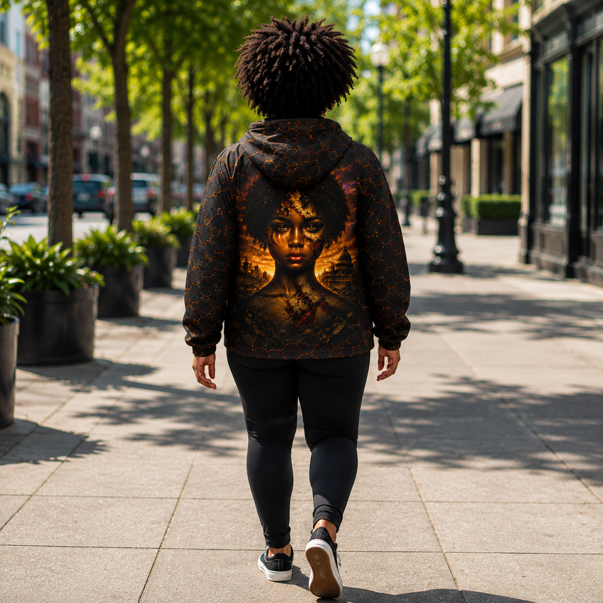 Gilded Legacy Windbreaker