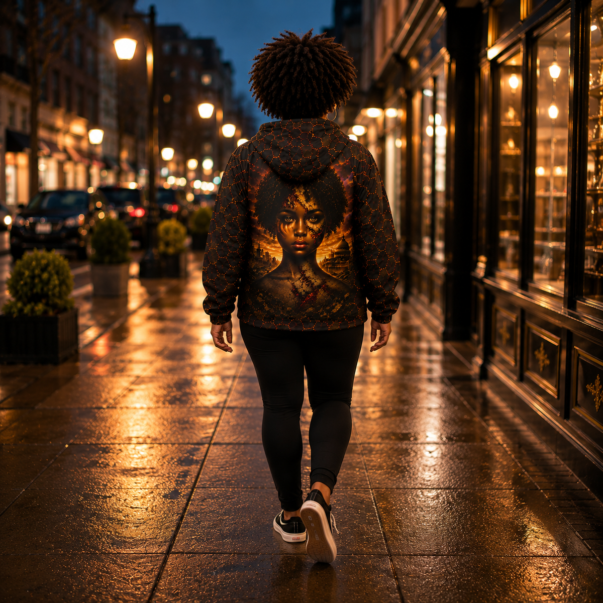 Gilded Legacy Windbreaker