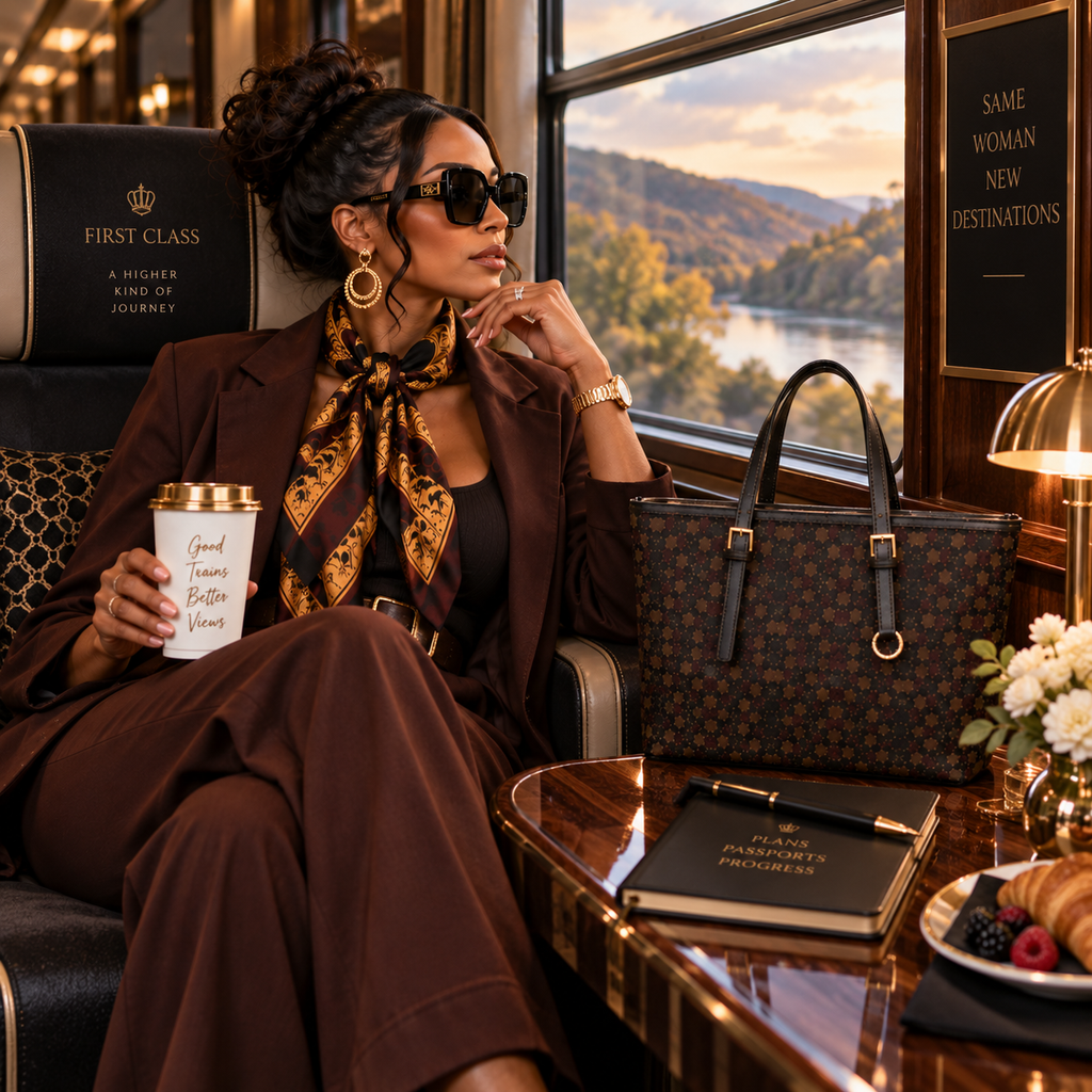 Gilded Legacy Shoulder Bag