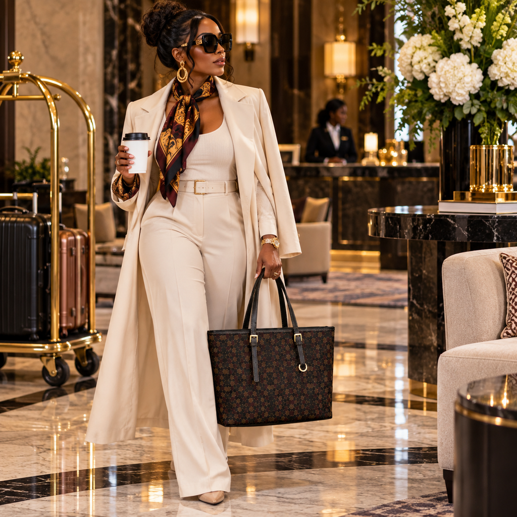 Gilded Legacy Shoulder Bag