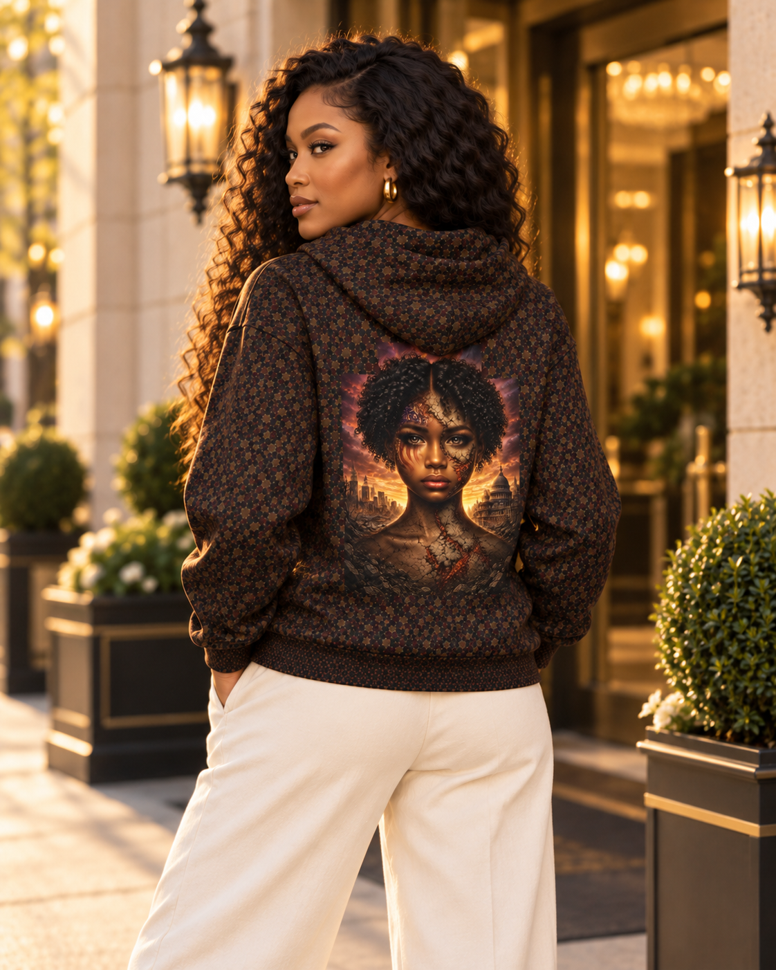 Gilded Legacy Zipped Hoodie
