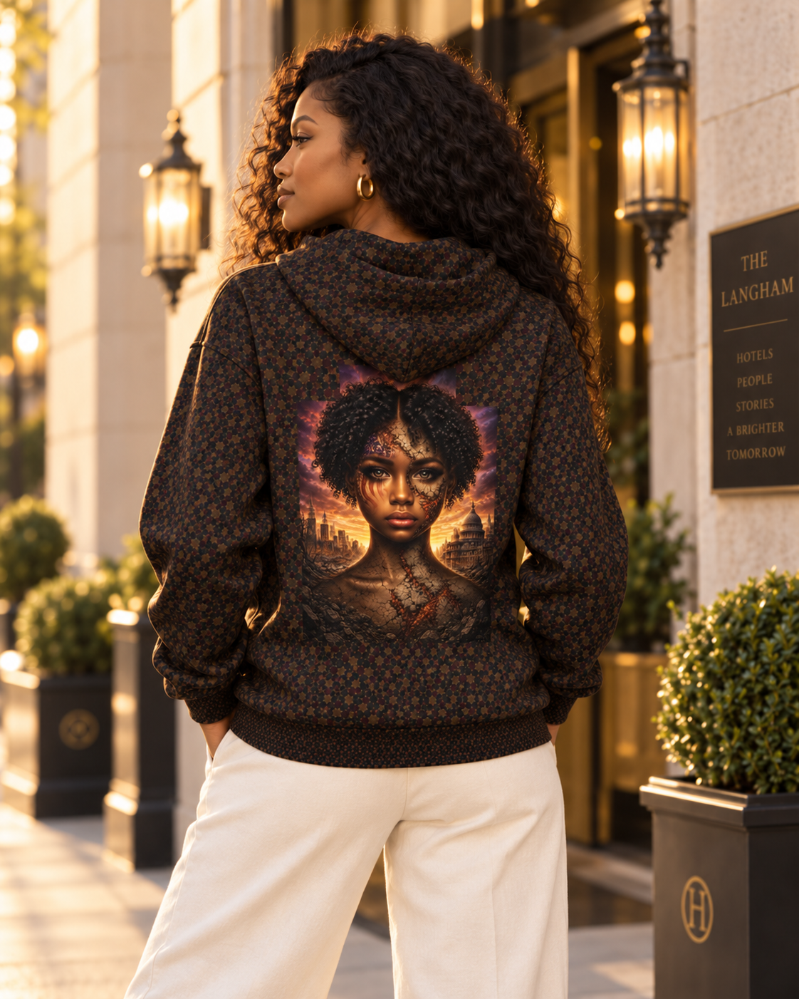 Gilded Legacy Zipped Hoodie