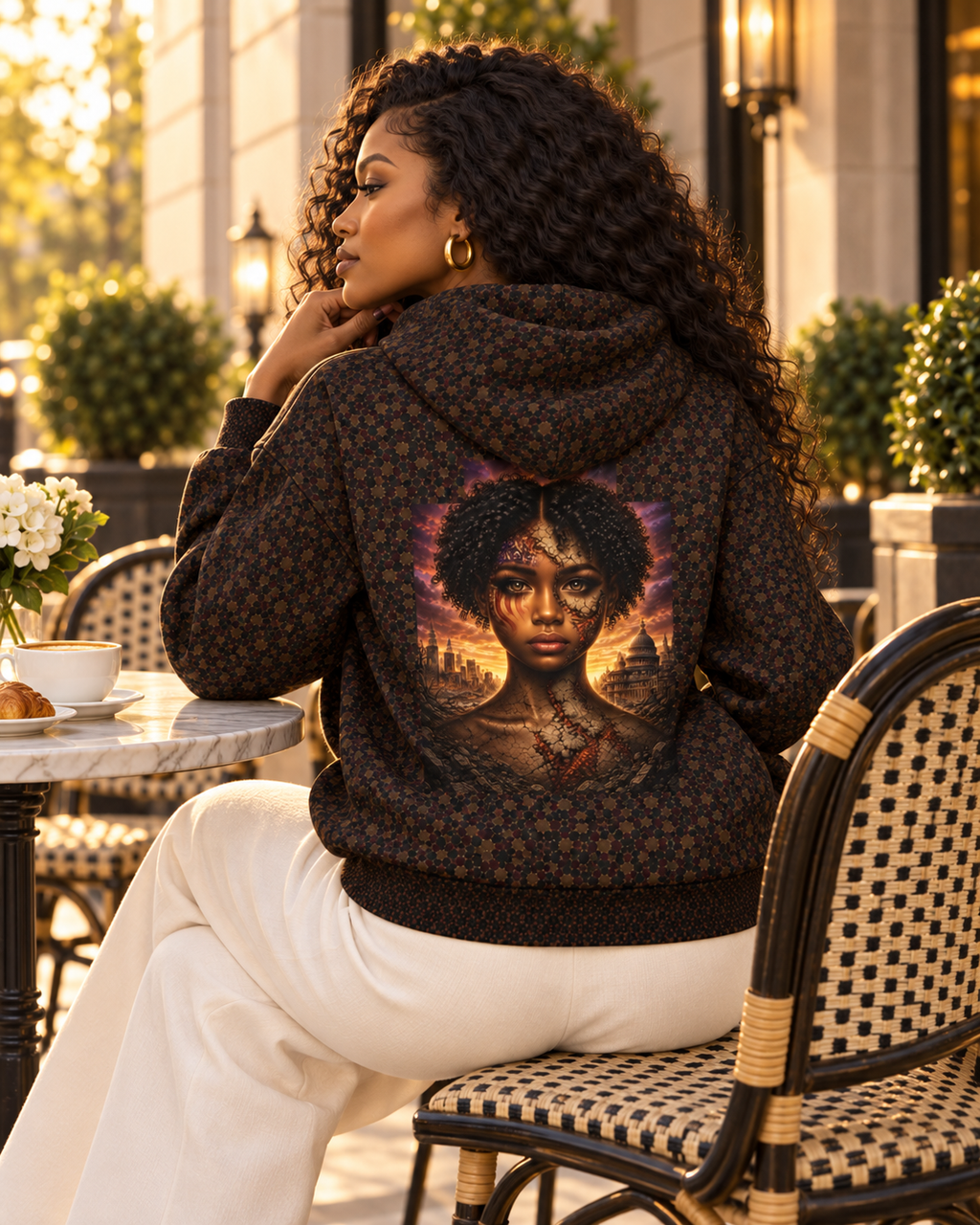 Gilded Legacy Zipped Hoodie