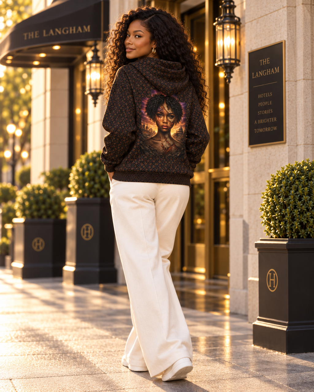 Gilded Legacy Zipped Hoodie