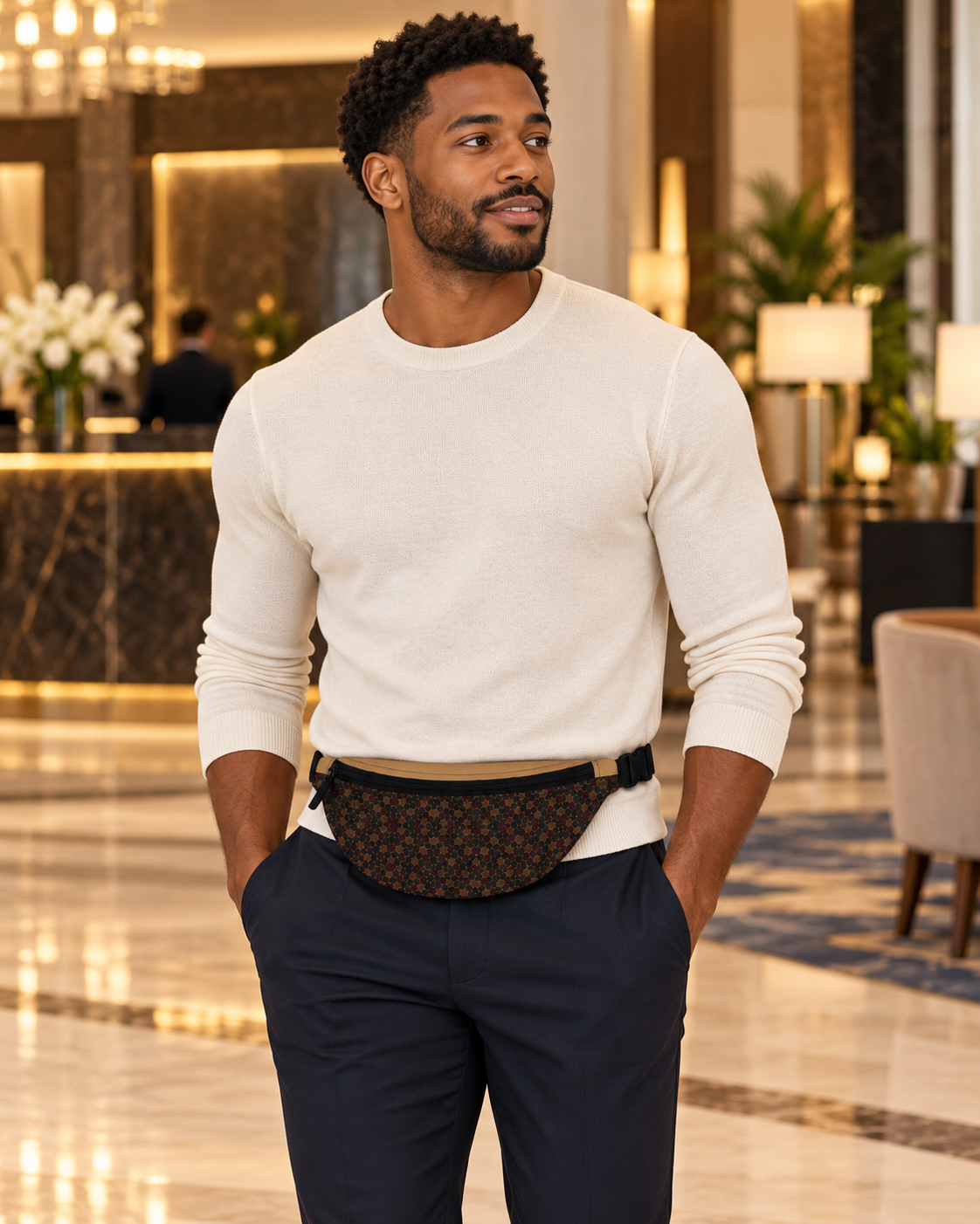 Gilded Legacy Crossbody Sling Bag