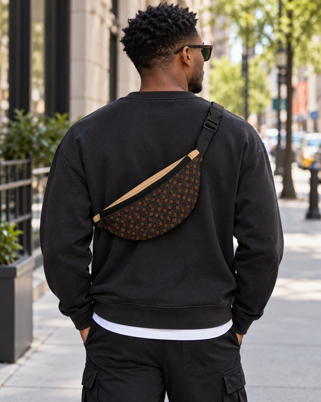 Gilded Legacy Crossbody Sling Bag