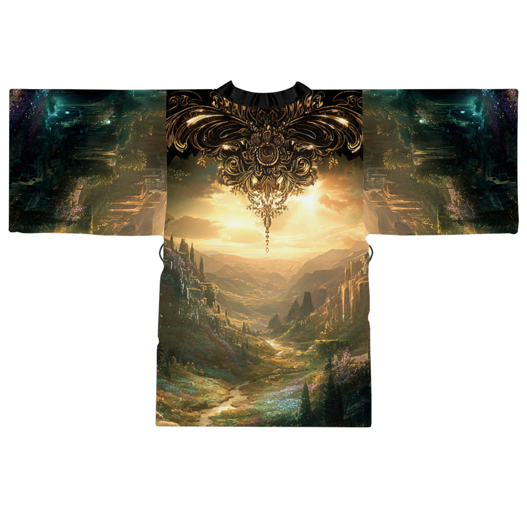 Midnight Reverie Luxe Kimono