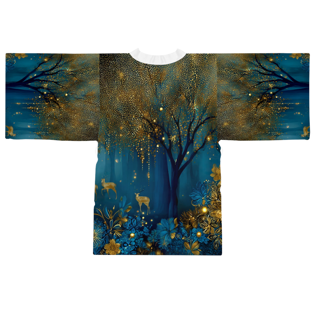 Long Sleeve Kimono Robe (AOP)