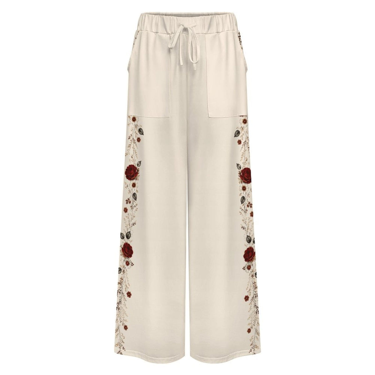 Autumn Bloom Wide-Leg Pants